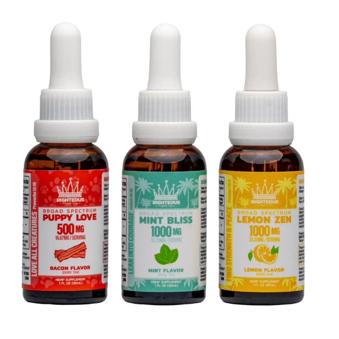 Tinctures RIGHTEOUS Hemp Co.