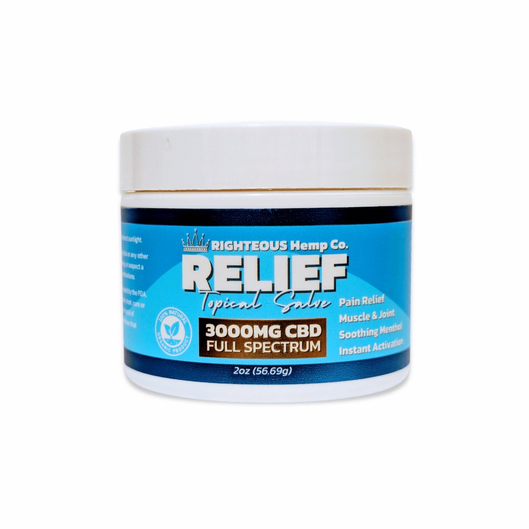 3000mg Full Spectrum CBD Topical Salve_Righteous Hemp Co