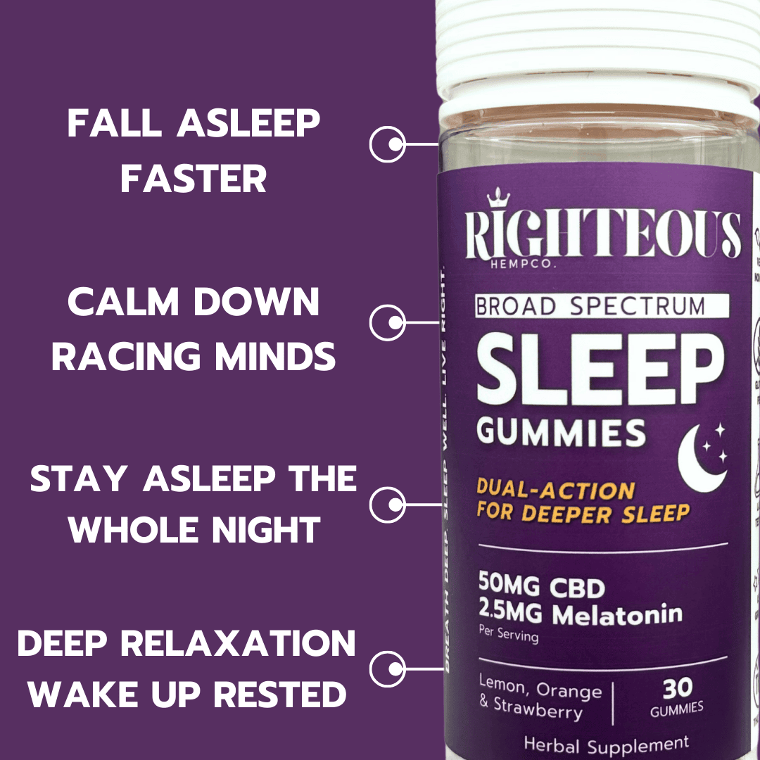 1500mg SLEEP Gummies - Broad Spectrum Hemp