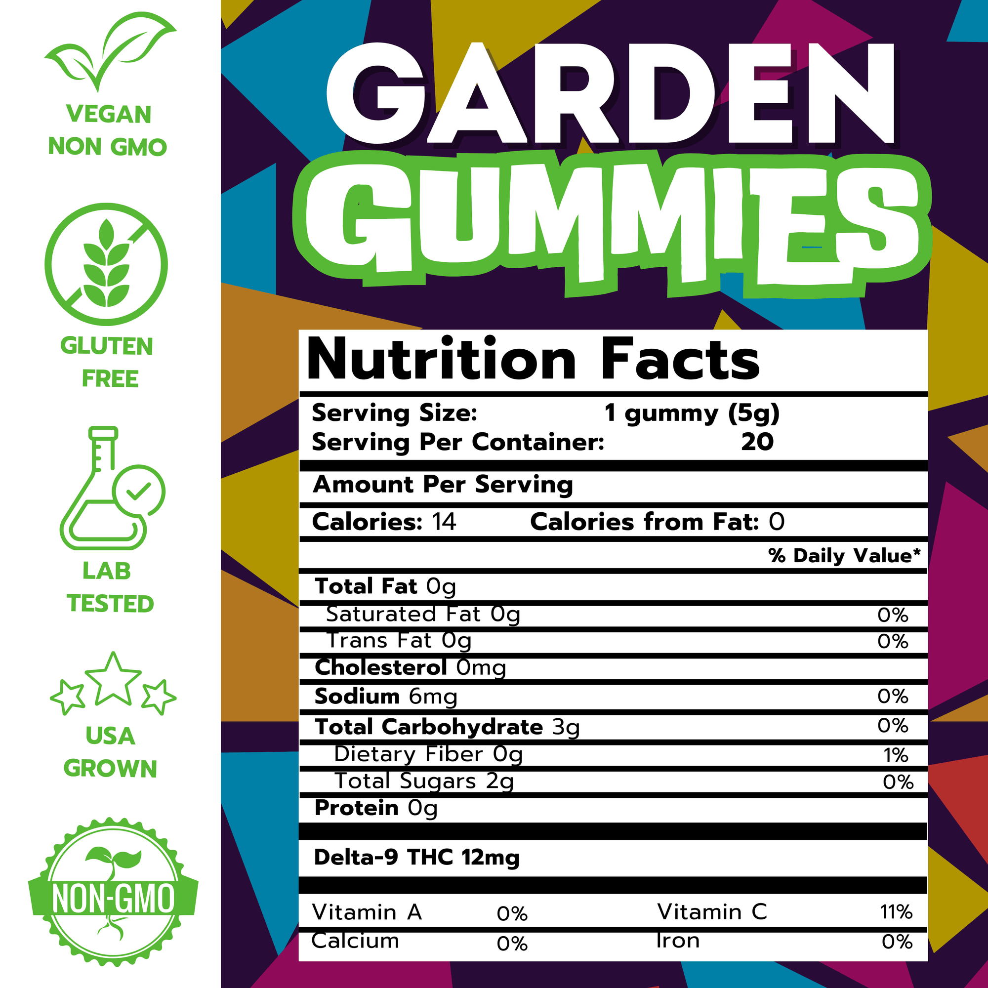 Garden Gummies – Delta-9 THC